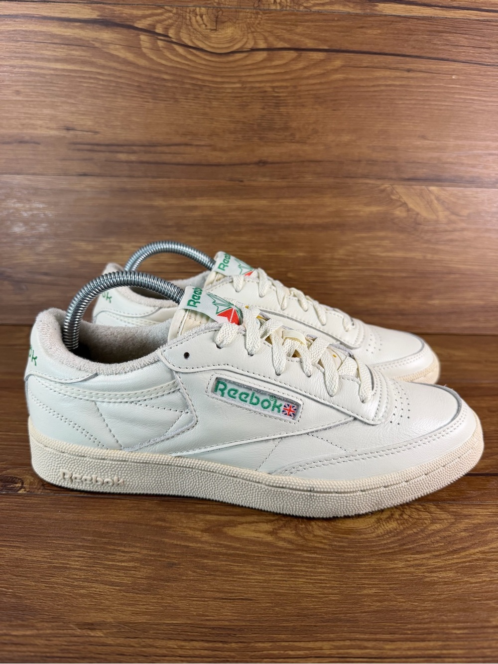 Reebok Mens Club C 85 Vintage Leather Sneakers Men’s Size 8 Shoes